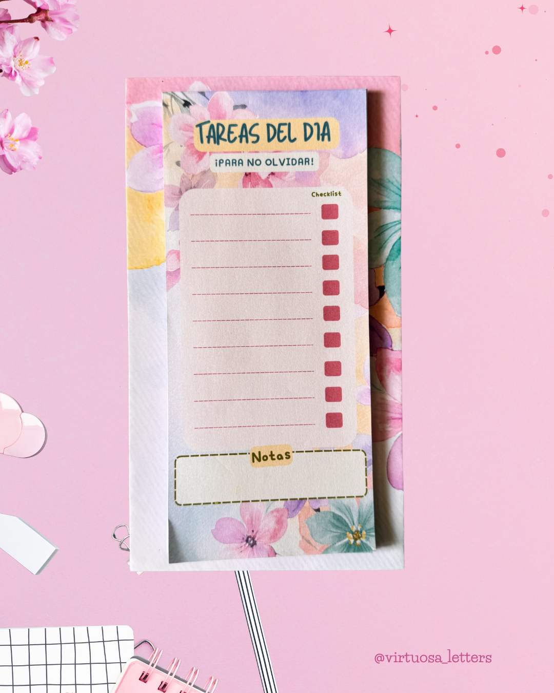 Libreta magnética para nevera