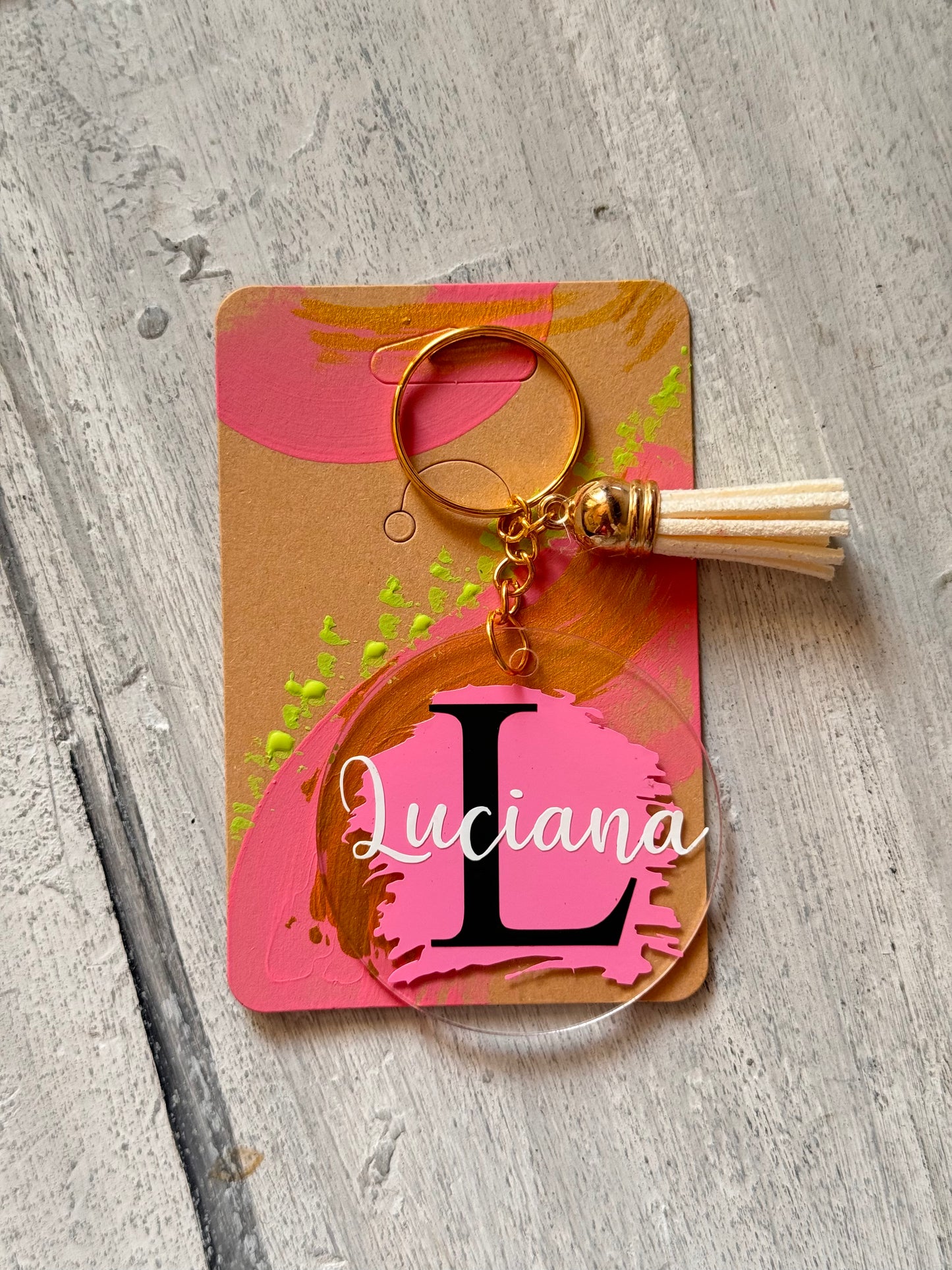 Llaveros Personalizados Luciana