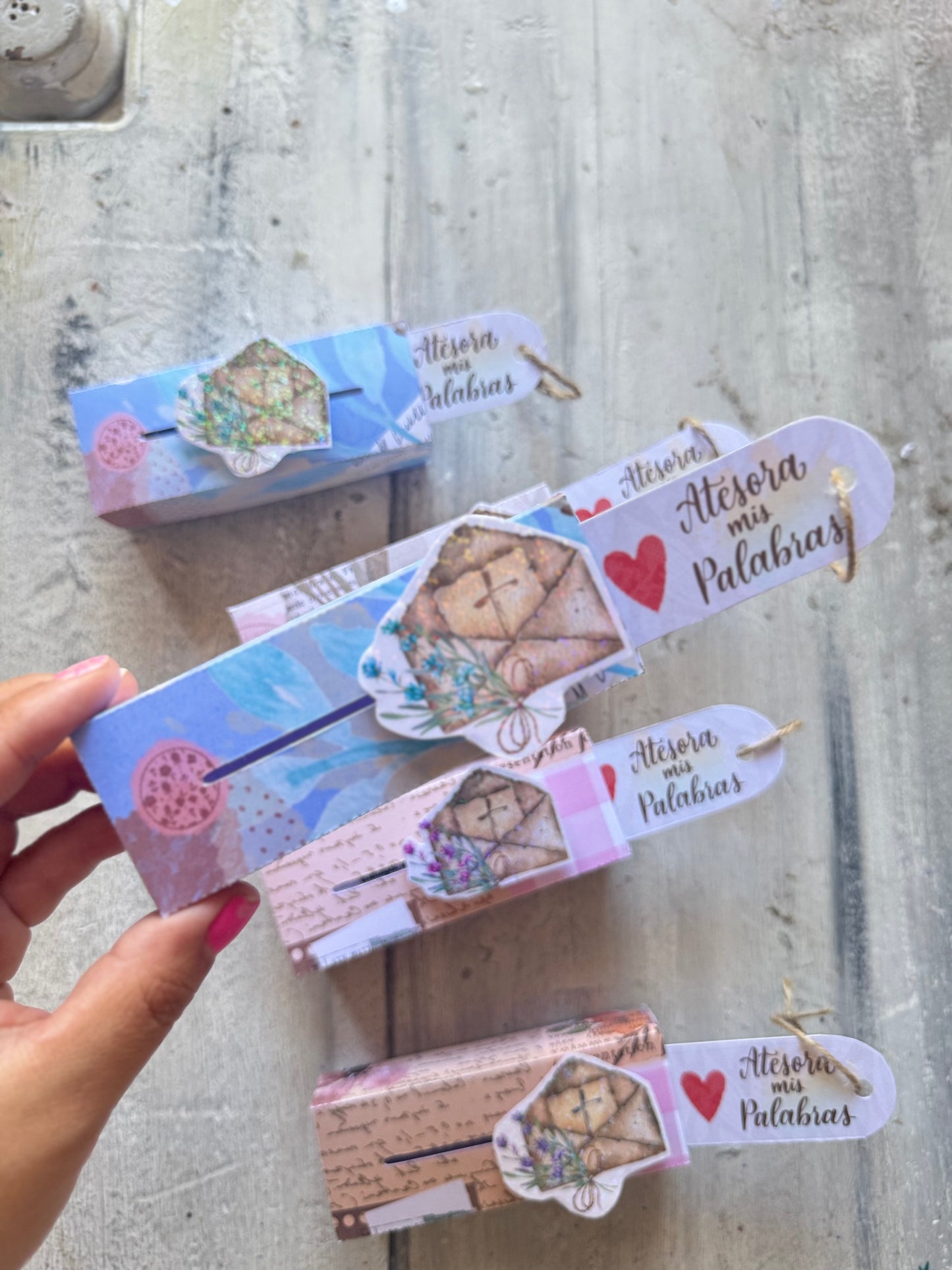 Cajitas PopUp Promesas