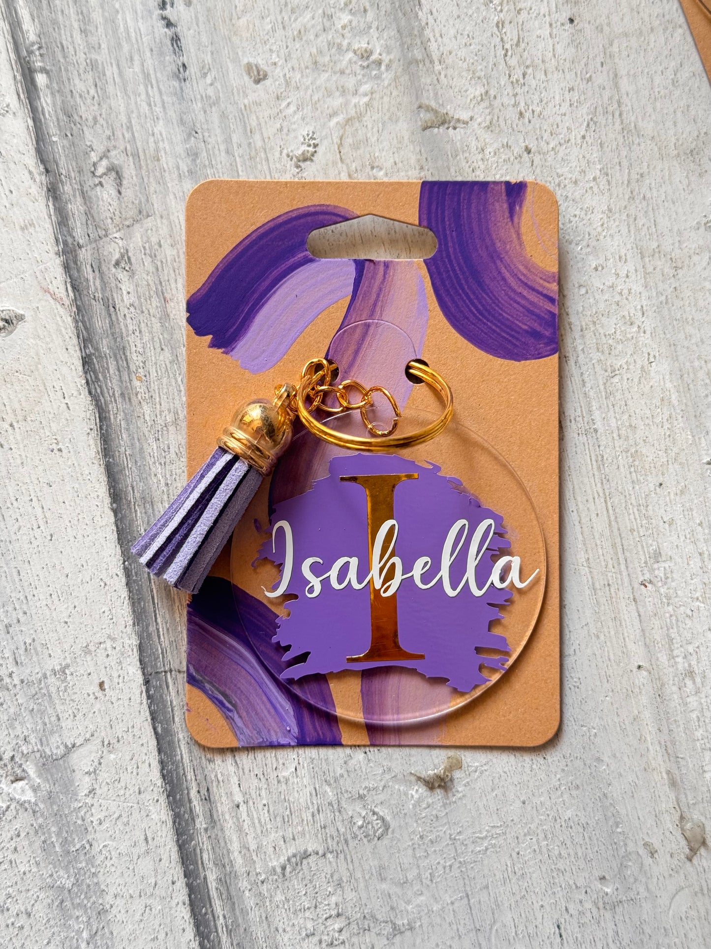 Llaveros Personalizados Isabella