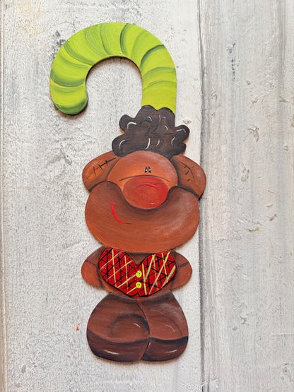 Juego x4 cuelga puertas Navideño