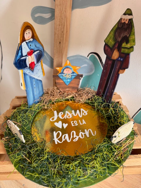 Pesebre 'Jesus es la Razón'