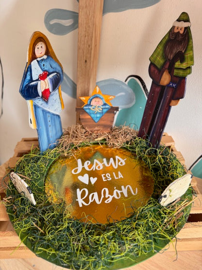 Pesebre 'Jesus es la Razón'