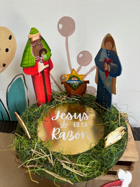 Pesebre 'Jesus es la Razón'
