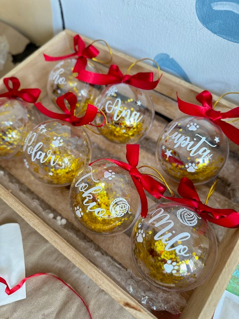 Esferas Navideñas Personalizadas