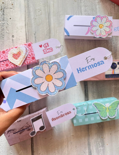 Cajitas PopUp Frases