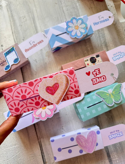 Cajitas PopUp Frases