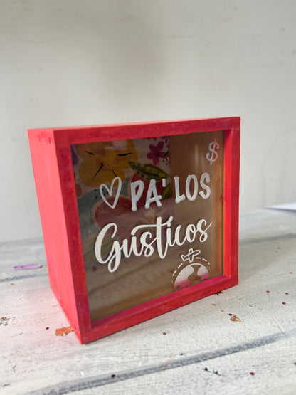 Alcancías con mensajes