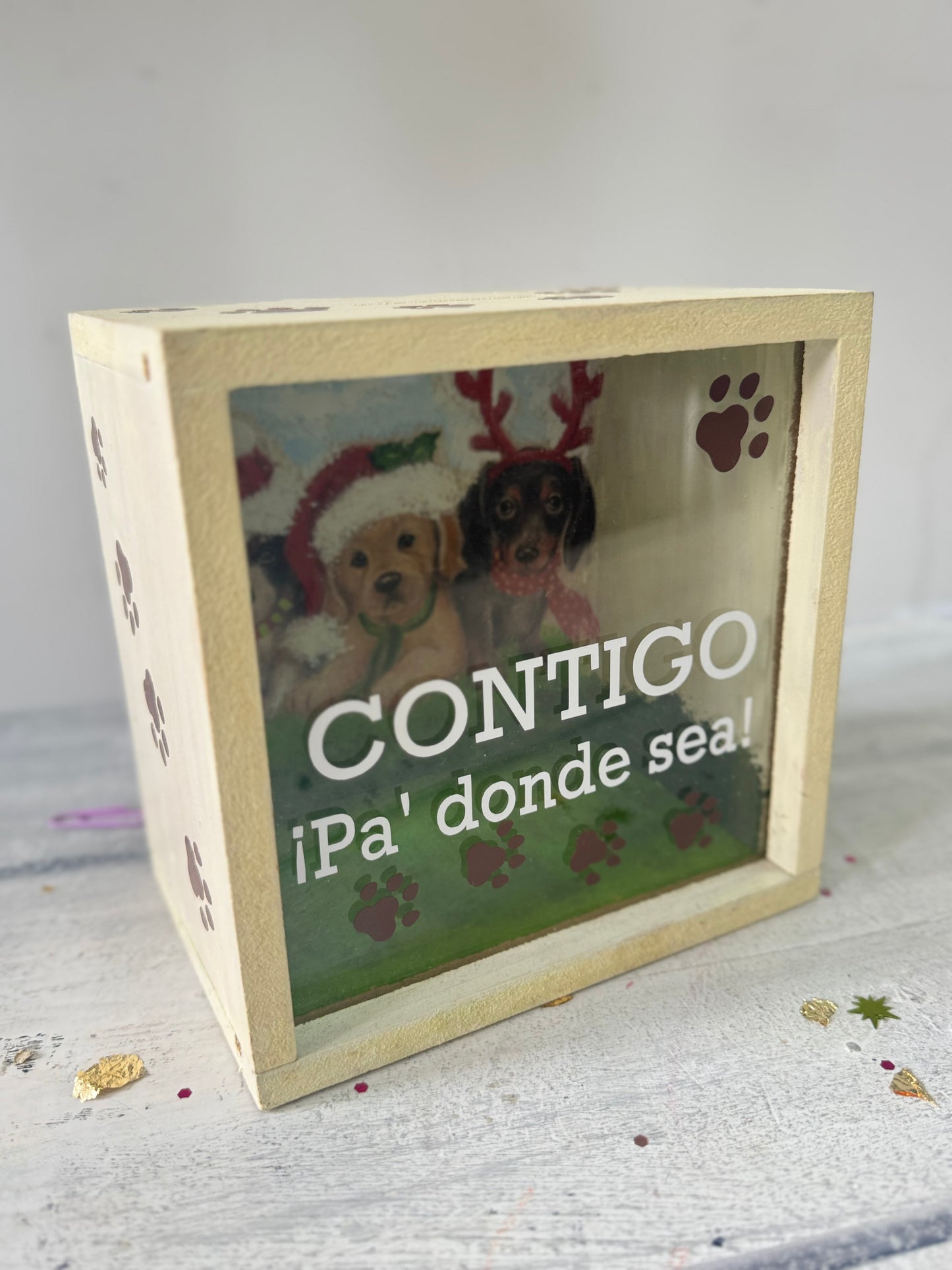 Alcancías con mensajes