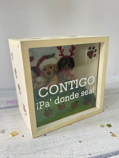 Alcancías con mensajes