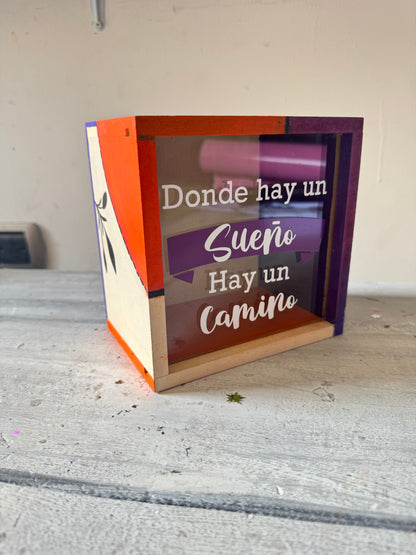 Alcancías con mensajes