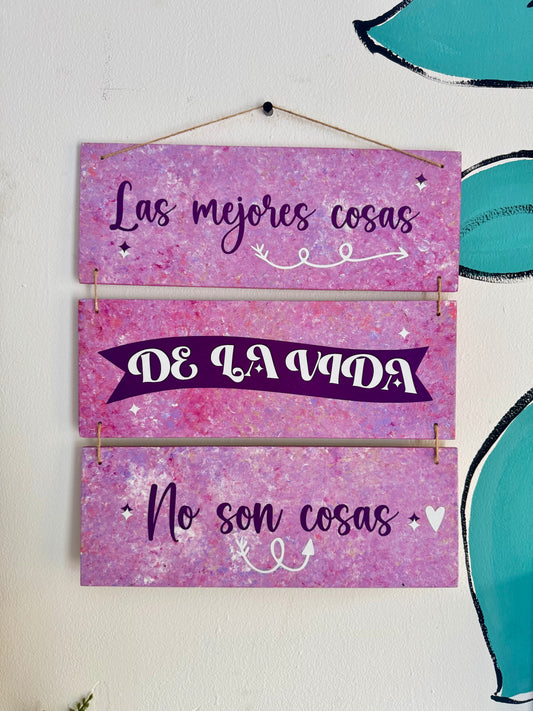 Tríptico Las mejores cosas