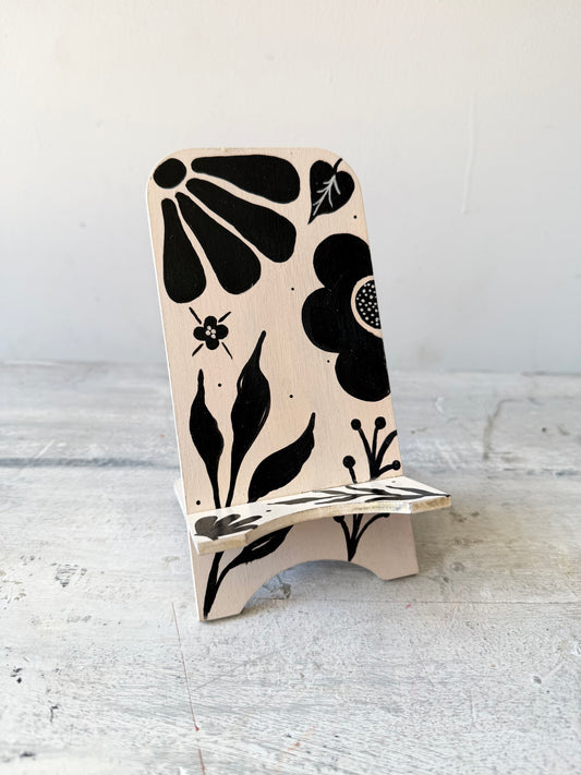 Base Floral Black