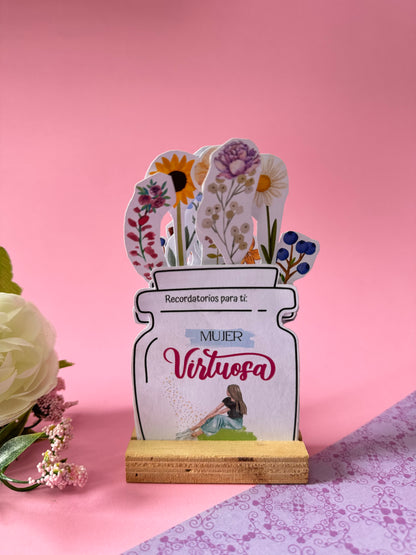 Recordatorios mujer virtuosa