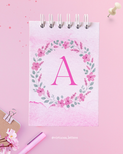 Notebook con Inicial